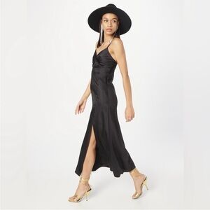 Sweet Lemon Button Trim Black Dress NEW W TAGS